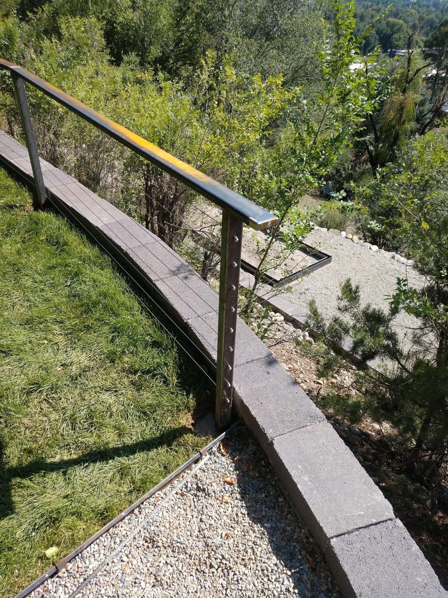 Custom decorative metal fence panel