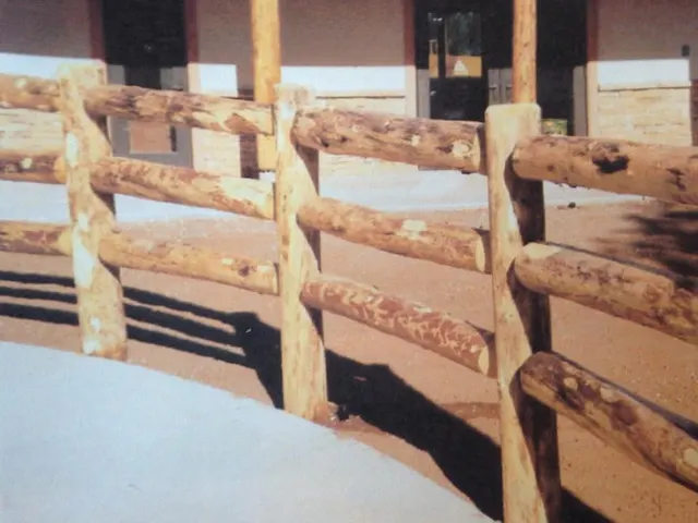 Doweled Rail fence by AgriTek — installation example