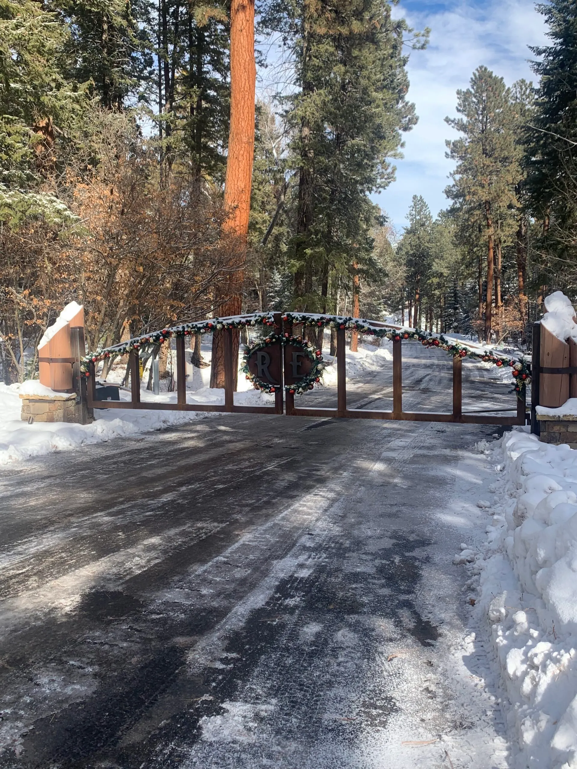 Gates & Automation fence by AgriTek — installation example