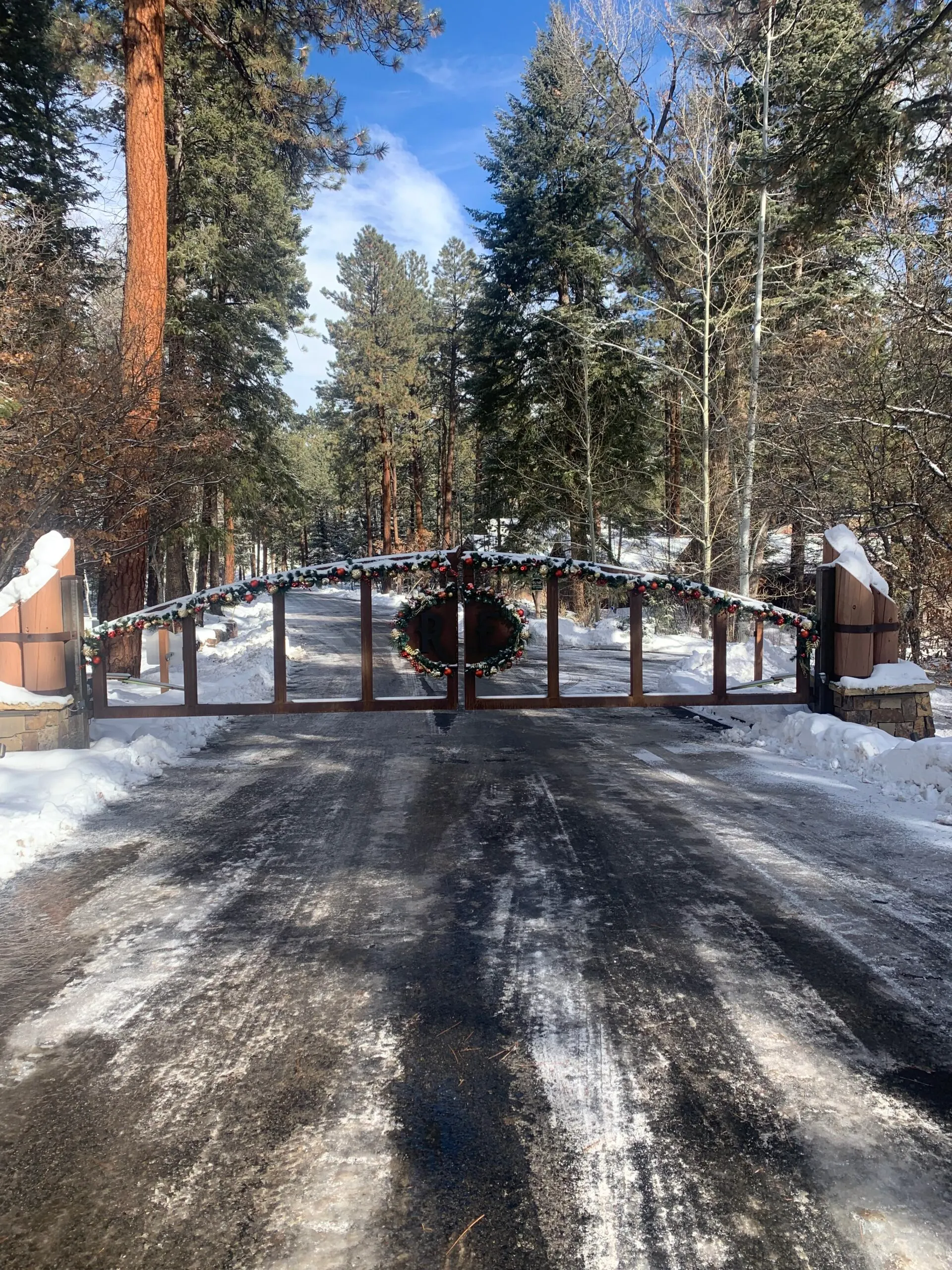 Gates & Automation fence by AgriTek — installation example