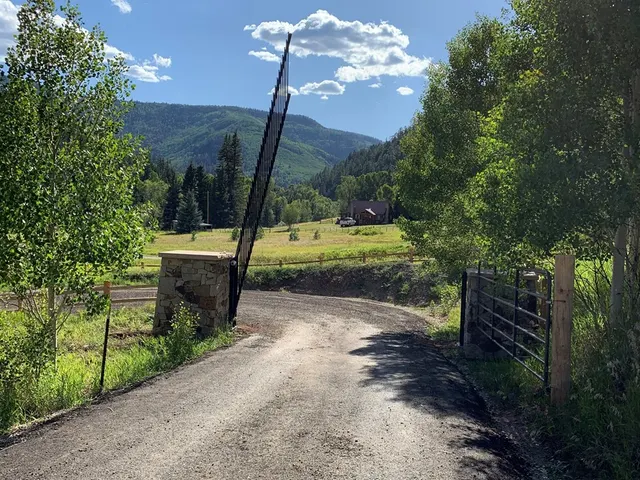 Gates & Automation fence by AgriTek — installation example