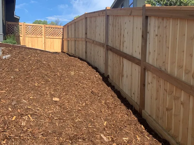Privacy Fence fence by AgriTek — installation example
