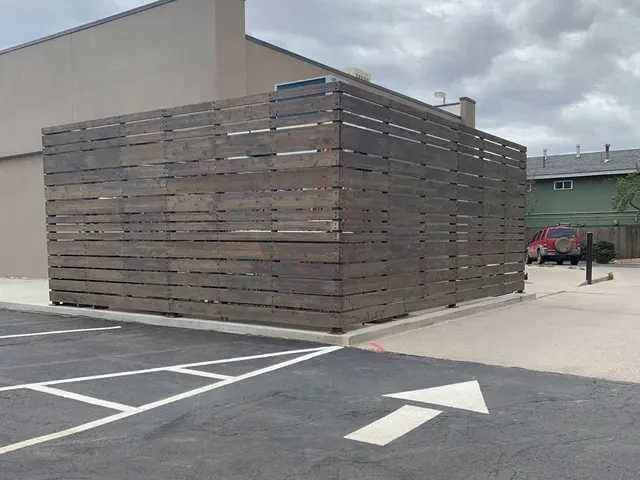 Privacy Fence fence by AgriTek — installation example